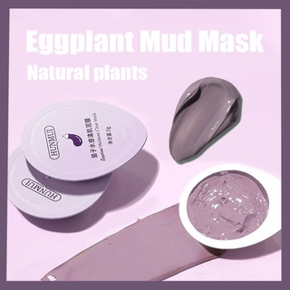 【JINGJIE】Natural Plants Eggplant Puree Facial Mask
