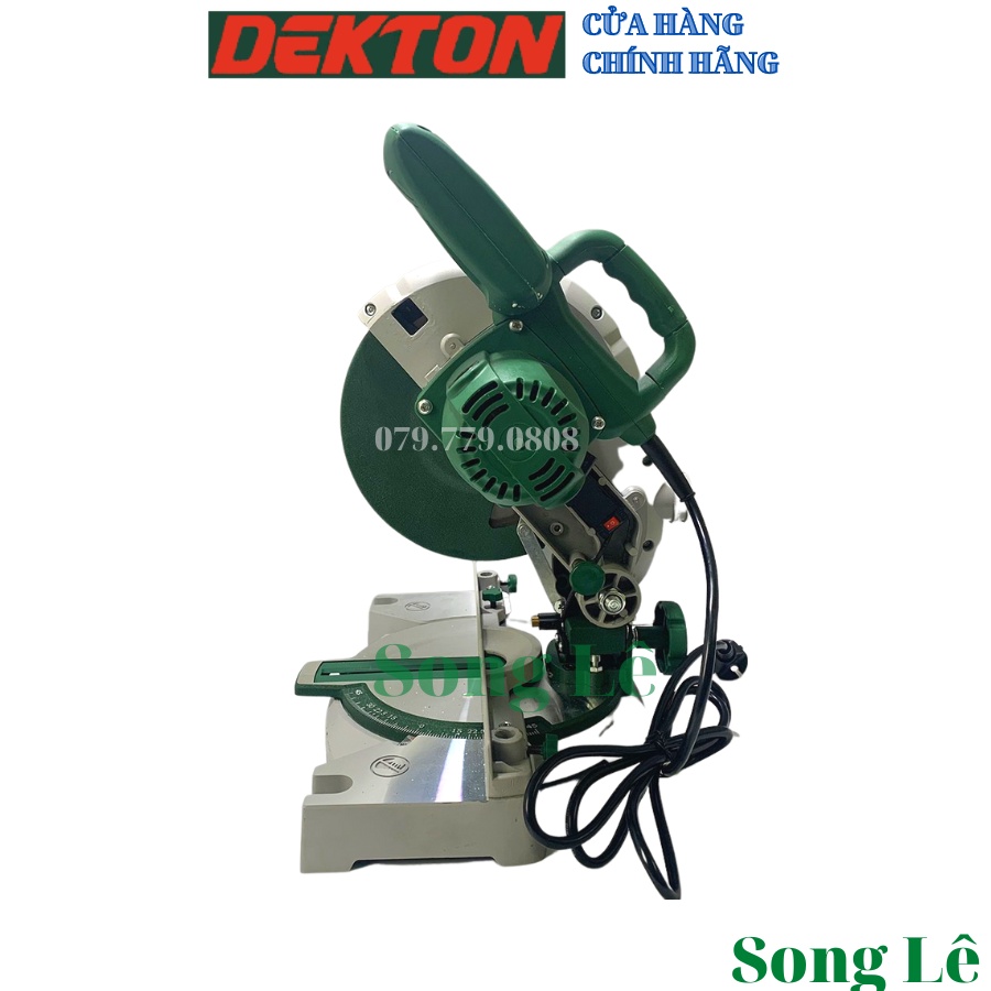 Máy Cắt Nhôm Dekton DK210 - Tặng kèm Lưỡi - Bảo Hành 6 Tháng - Cam Kết Chính Hãng
