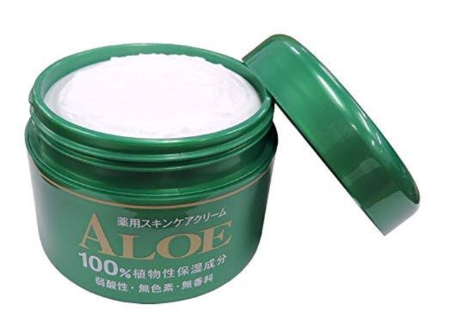 (Loại mới ra,có bill) Kem dưỡng da body cơ thể lô hội Aloe Aloins Cream S 185g Nhật Bản