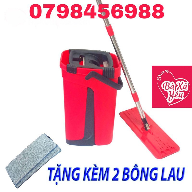 Bộ lau nhà tự vắt 2 ngăn thông minh