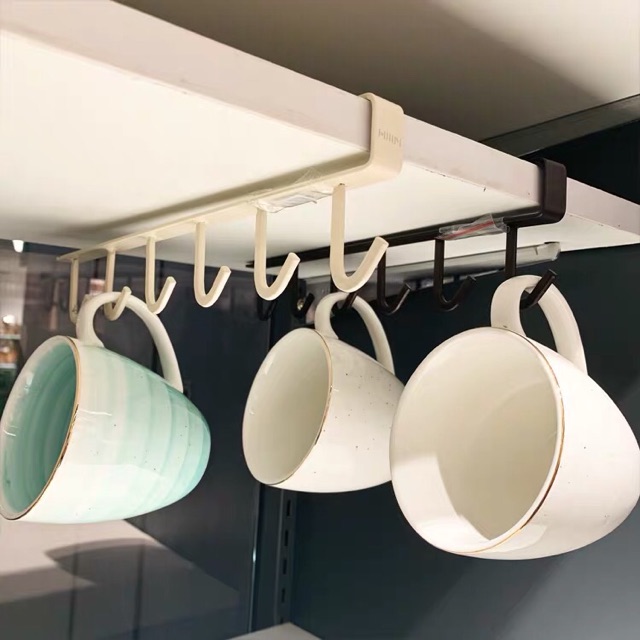 Giá treo ly móc tủ bếp