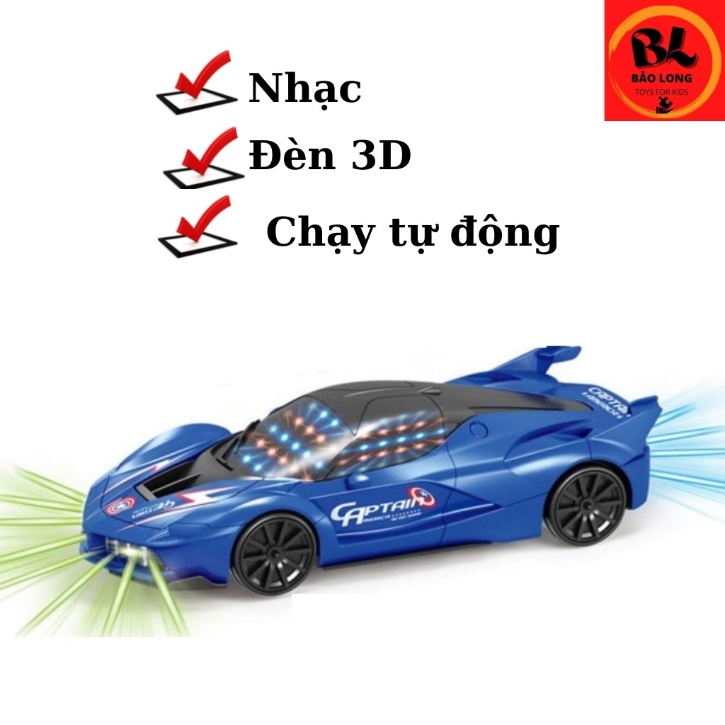 Xe ô tô có nhạc đèn, đồ chơi xe ô tô