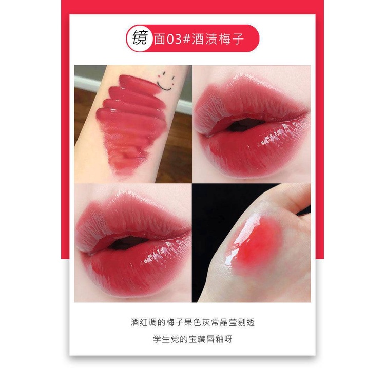 [Hàng mới về] Son bóng màu mờ lâu trôi gợi cảm cho nữ 3.5g