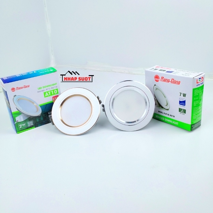 Đèn âm trần AT10 LED Rạng Đông 90/7W 90/9W 110/9W 110/12W