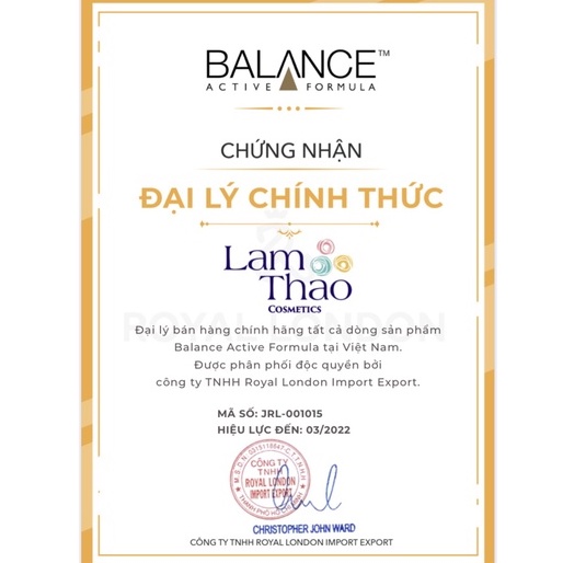 Tinh Chất Dưỡng Da Balance Active Formula Serum (Mẫu Mới)