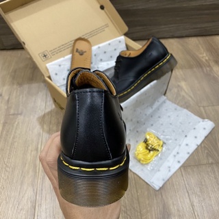 GIÀY DR.MARTEN LOW BLACK DA BÒ [ BẢN BEST 2022 ]