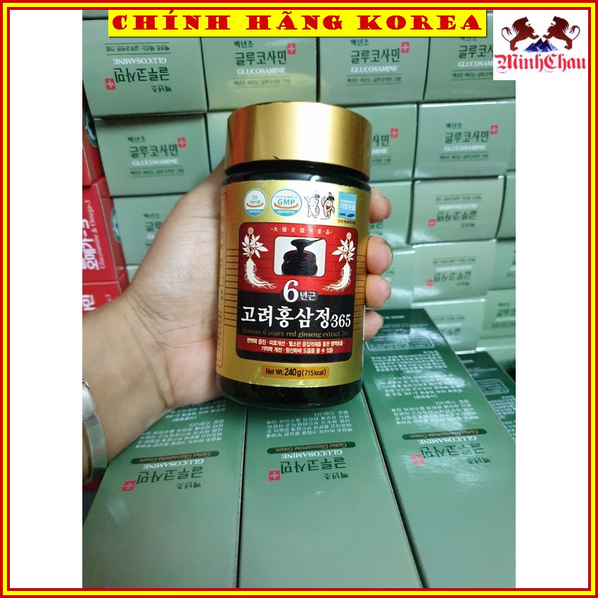 Cao Hồng Sâm 365 Cao Cấp Hàn Quốc { Hộp 4 lọ }, minhchau