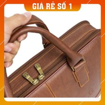 Túi xách công sở  - Cặp laptop cao cấp - Dala 5 khóa đồng, chống sốc 2 lớp - Bảo hành 18 tháng | BigBuy360 - bigbuy360.vn