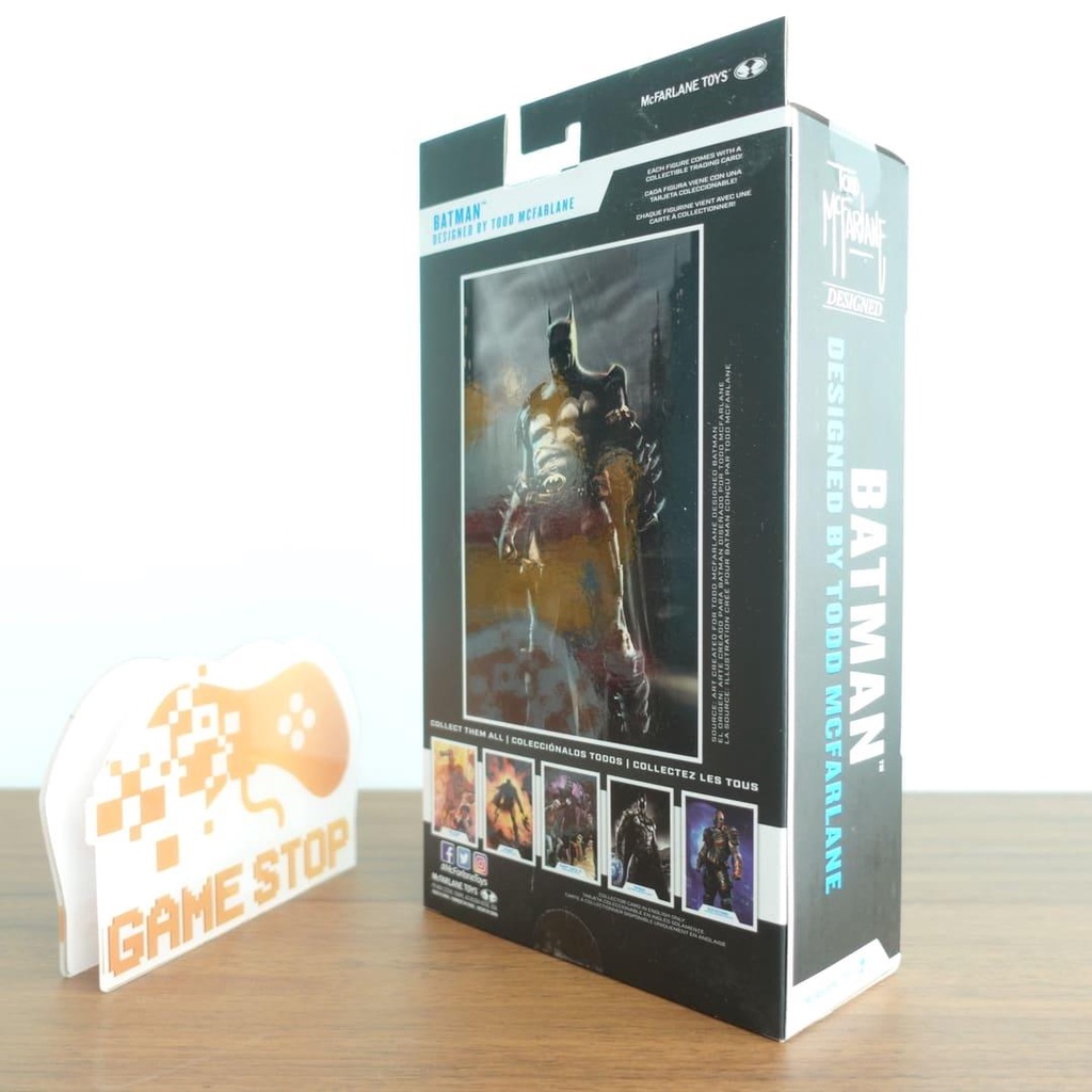 Mô hình DC Multiverse Batman 18cm Designed by Todd McFarlane McFarlane Mô hình có khớp Nhựa PVC Chính hãng Mỹ DCMF46