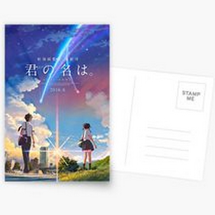 Postcard kimi no na wa tên em là hộp ảnh bộ ảnh có ảnh dán + lomo + postcard bưu thiếp anime chibi quà tặng độc đáo | BigBuy360 - bigbuy360.vn