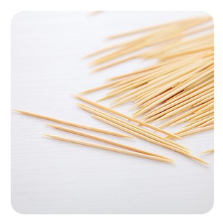 Gói tăm trúc xỉa răng, ăn hoa quả