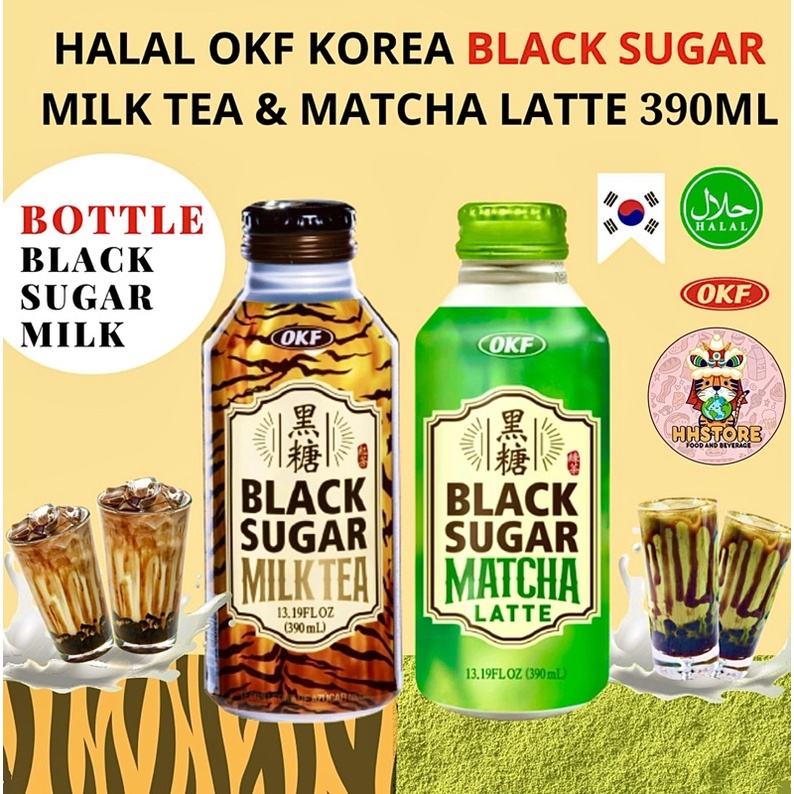TRÀ SỮA ĐƯỜNG ĐEN - MATCHA LATTE OKF🧋
