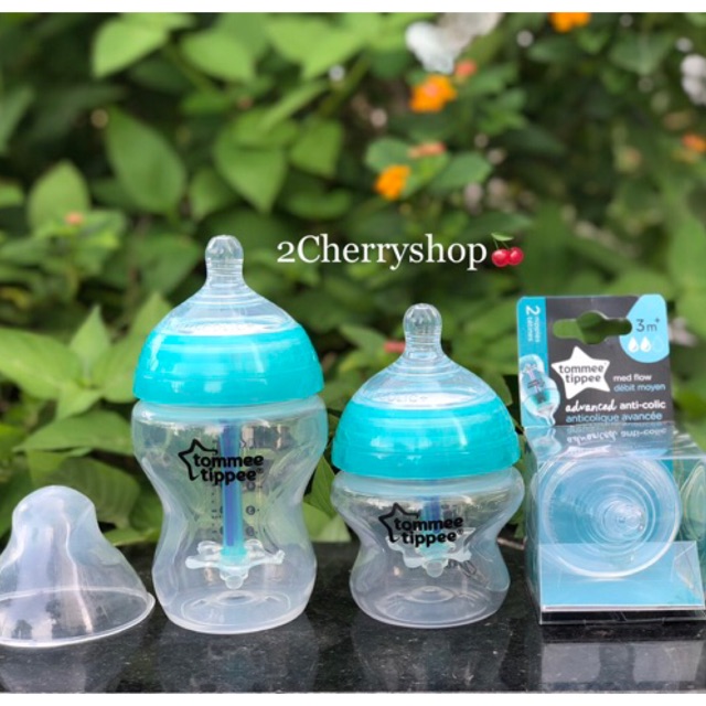 Bình sữa chống sặc Tommee Tippee 150ml $ 260ml (tách set)