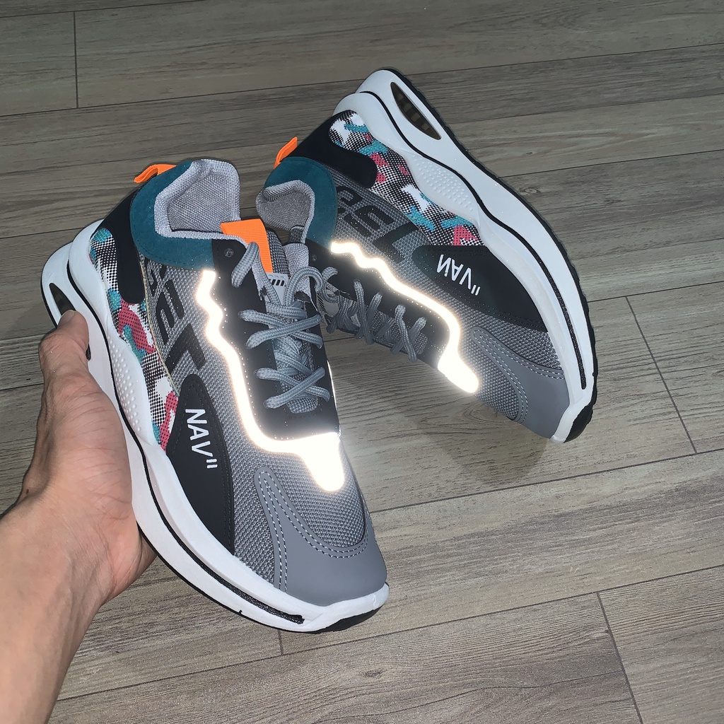 Giày thể thao sneaker nam NAV730 Phản Quang cực đẹp