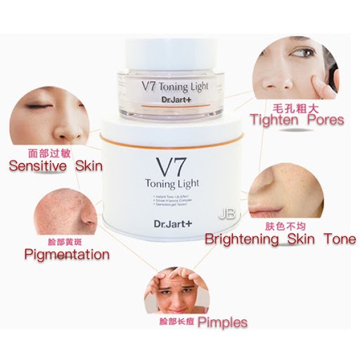 KEM  dưỡng da V7 Toning Light 50ml