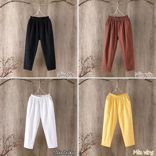 QUẦN ỐNG RỘNG - Quần suông ống rộng 2020