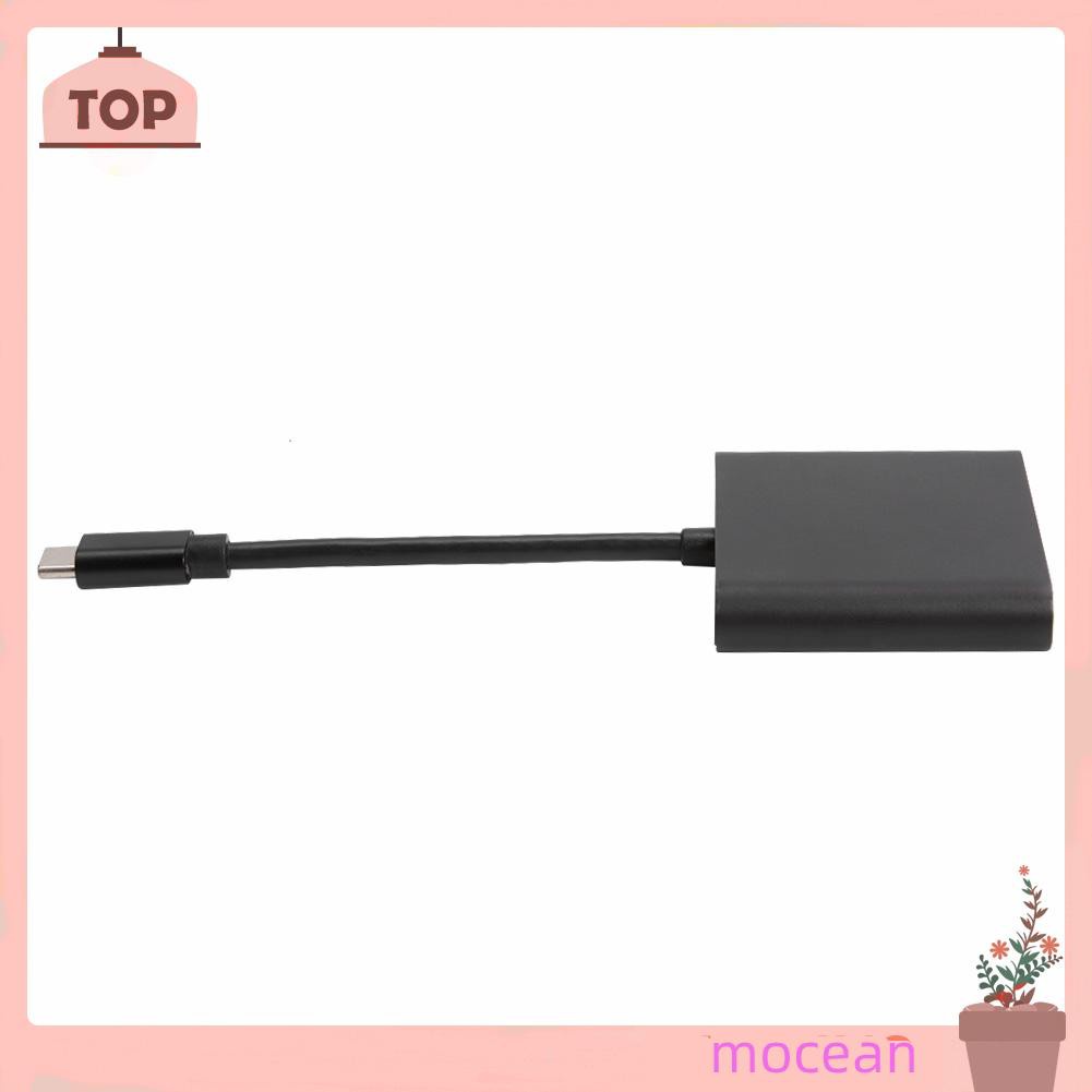 Bộ Chuyển Đổi Mocean 3 Trong 1 Usb3.1 Usb-C Sang Usb3.0 + 4k Hdmi-Compatible + Pd Usb-C