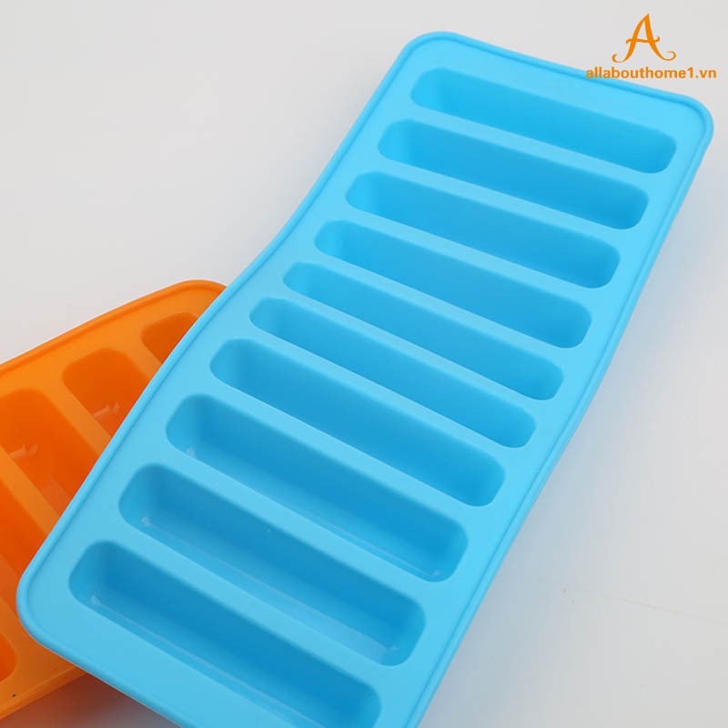 Khay Làm Đá, Sô Cô La, Thạch Hình Trụ Bằng Silicone