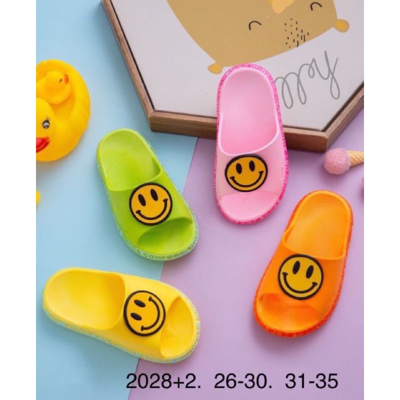 DÉP MẶT CƯỜI SIZE NHỎ -kèm bảng size chân | BigBuy360 - bigbuy360.vn