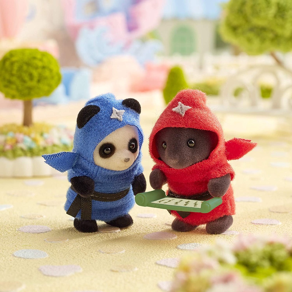 Sylvanian Families Bộ Đôi Em Bé Ninja Baby Duo Cuties