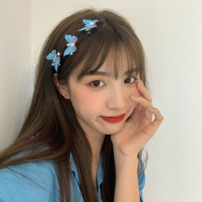 Kẹp Tóc Nữ Hình Bướm 3D Nhiều Màu Sắc Tinh Tế