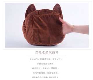 Túi sưởi mặt thú 3d (hàng có sẵn)