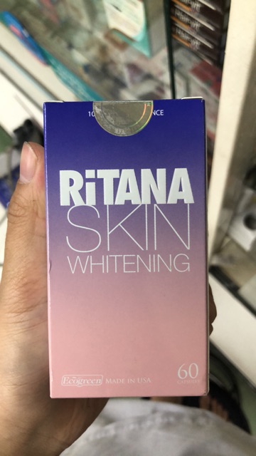 [Mã 77FMCGSALE giảm 8% đơn 500K] ✅VIÊN UỐNG TRẮNG DA RiTANA | BigBuy360 - bigbuy360.vn