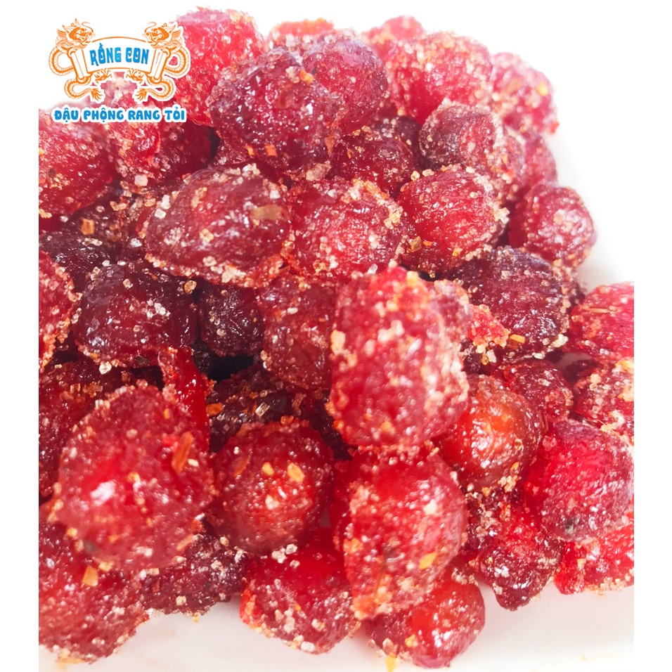 Chùm Ruột Xốc Muối Ớt Hộp 500gram Rồng Con - Ăn Vặt ngon rẻ