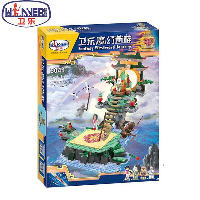 Đồ chơi lắp ráp xếp hình Non lego tây du ký tôn ngộ không Winner 5044.