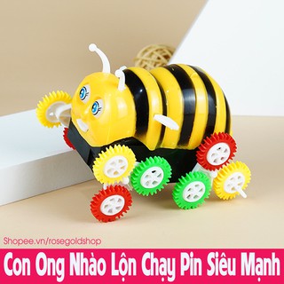 Đồ Chơi Con Ong Nhào Lộn Chạy Pin Siêu Mạnh Tặng Kèm 2 Pin