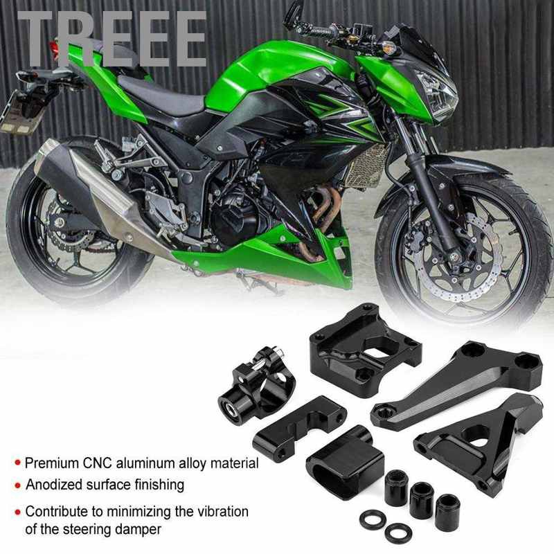 Giá Đỡ Gắn Vô Lăng Xe Mô Tô Kawasaki Z250 Z300 2013-2016