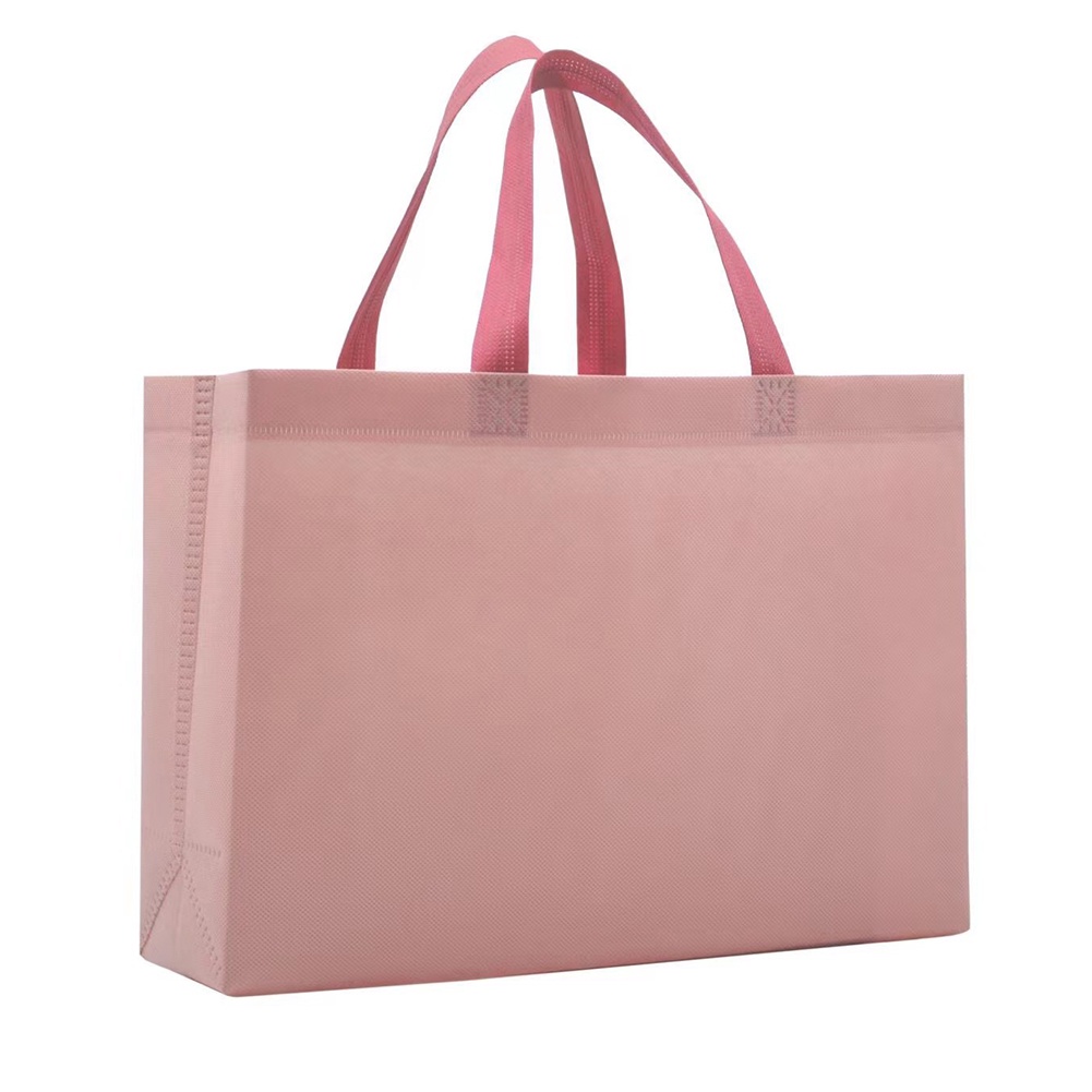 Túi Mua Sắm Đeo Vai Không Dệt Thân Thiện Với Môi Trường Màu Sắc Đơn Giản Dành Cho