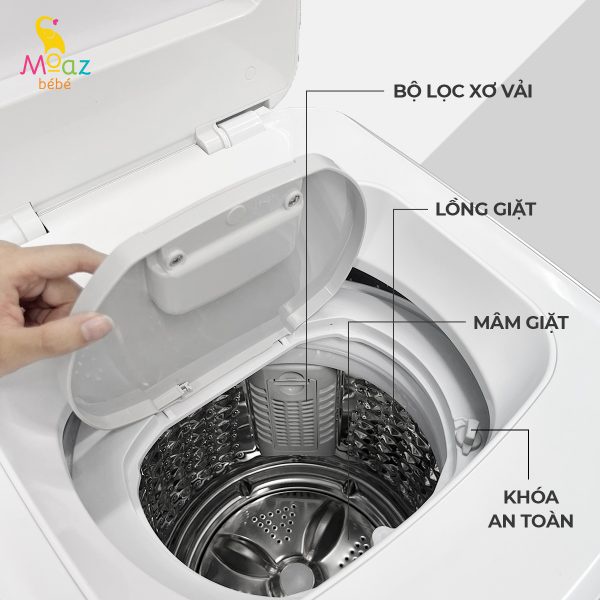 MÁY GIẶT MINI MOAZ BÉBÉ MB – 036