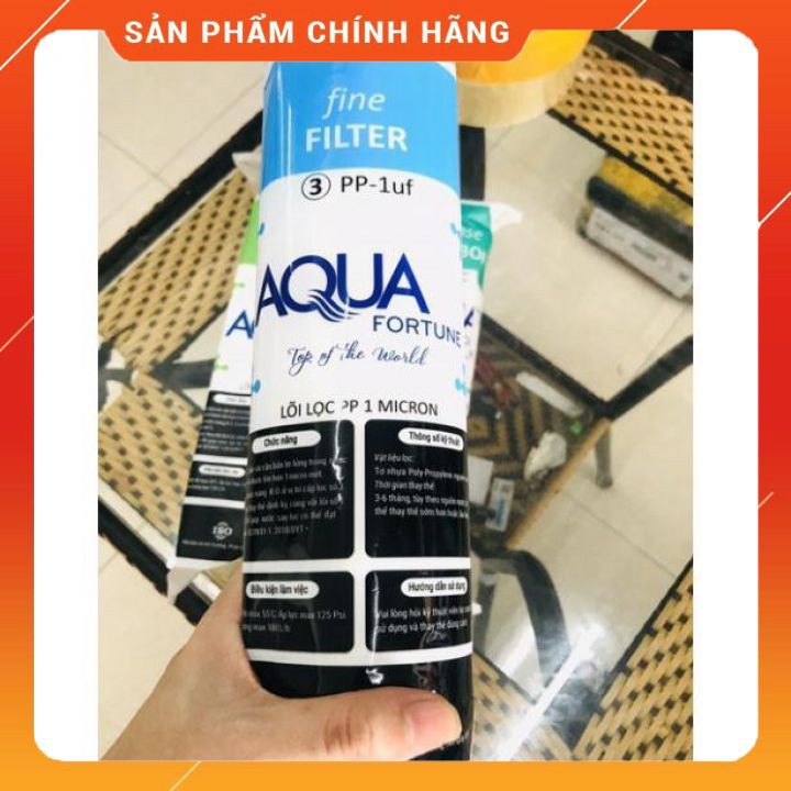 [COMBO] 3 Lõi lọc nước AQUA 123 dùng cho tất cả máy lọc nước RO