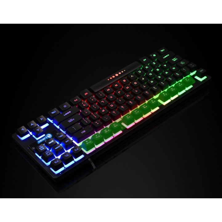 Bàn Phím Limei K87 Có Dây Chuyên Game Có Đèn LED Phát Sáng Thiết Kế Hiện Đại Phong Cách
