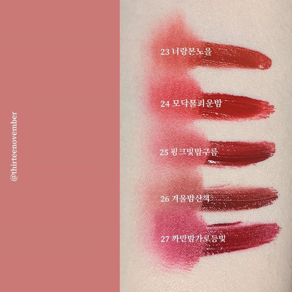 [Màu 8-27] Son Kem Lì Black Rouge Air Fit Velvet Tint | BigBuy360 - bigbuy360.vn