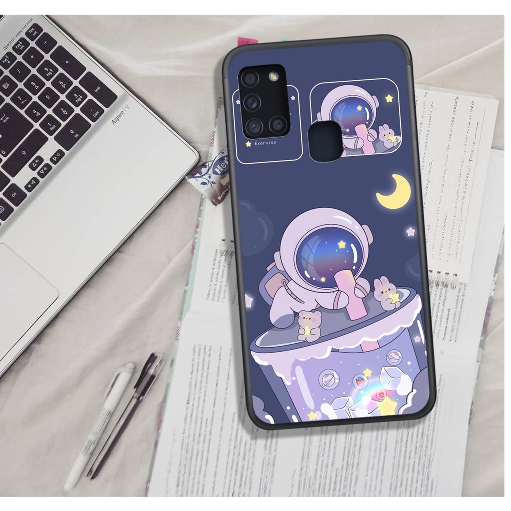 [ HOT BỎNG TAY] ỐP LƯNG SAM.SUNG A21S/M21/M30S/M31 , IN HINH CHIBI PHI HÀNH GIA ĐÁNG YÊU, SIÊU CUTE.