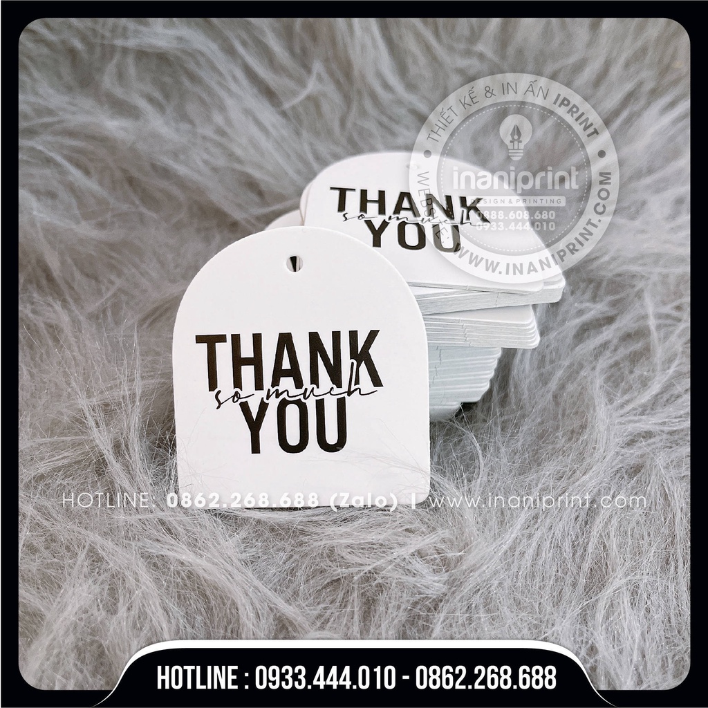 Tag Treo Sản Phẩm, Tag Thời Trang, Thẻ Treo Quần Áo - MS : 068