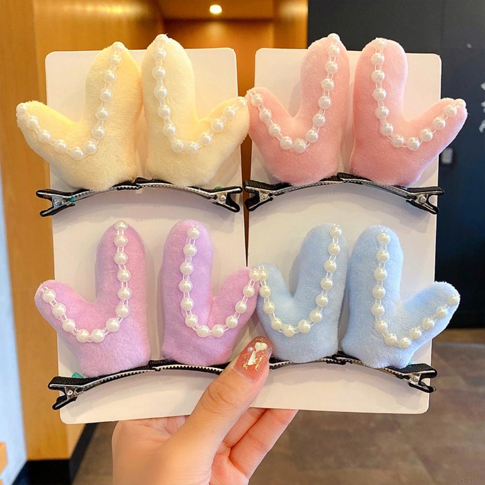 Kẹp tóc hình sừng hươu dễ thương cho bé gái