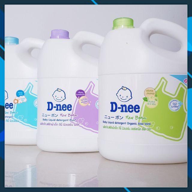 Nước giặt Dnee Chính Hãng 3000ml an toàn cho da nhạy cảm có 3 màu (xanh biển, hồng, tím)