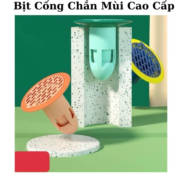 Bịt Cống Chặn Mùi Hôi Cống Bộ Nắp Phễu Thoát Sàn Chống Trào Ngược Ngăn Côn Trùng Khử Mùi Đường Thoát Nước