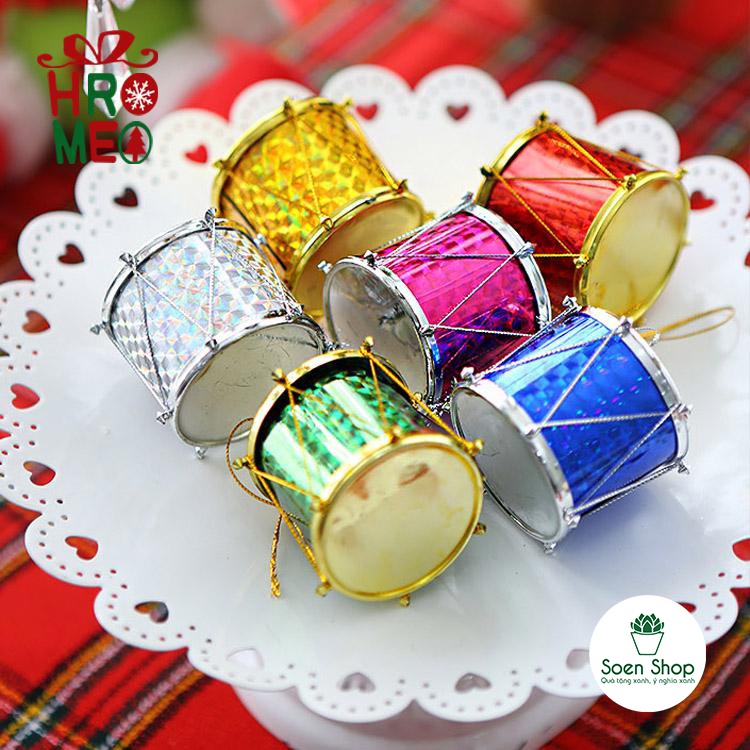 |FREESHIP| Phụ kiện TRỐNG trang trí Noel, Giáng sinh- Phụ kiện trang trí cây xanh để bàn làm việc, mô hình tiểu cảnh