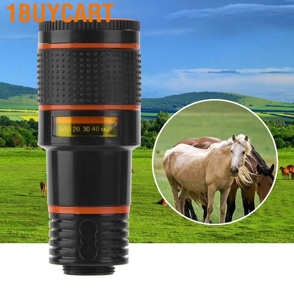 1buycart Phone Telephoto Lens  Professional Cell Camera Len Universal Telescopic Focusing for Tablet