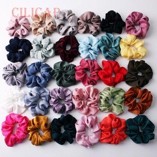 Băng Đô Cài Tóc Chất Liệu Lụa Satin Co Giãn