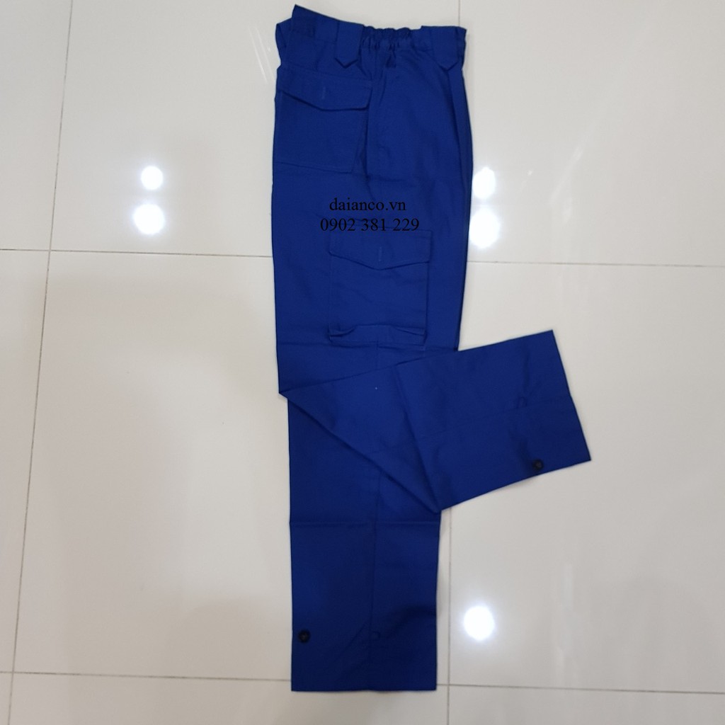 Quần áo kỹ sư, quần áo công nhân vải Pangrim Hàn Quốc DA04