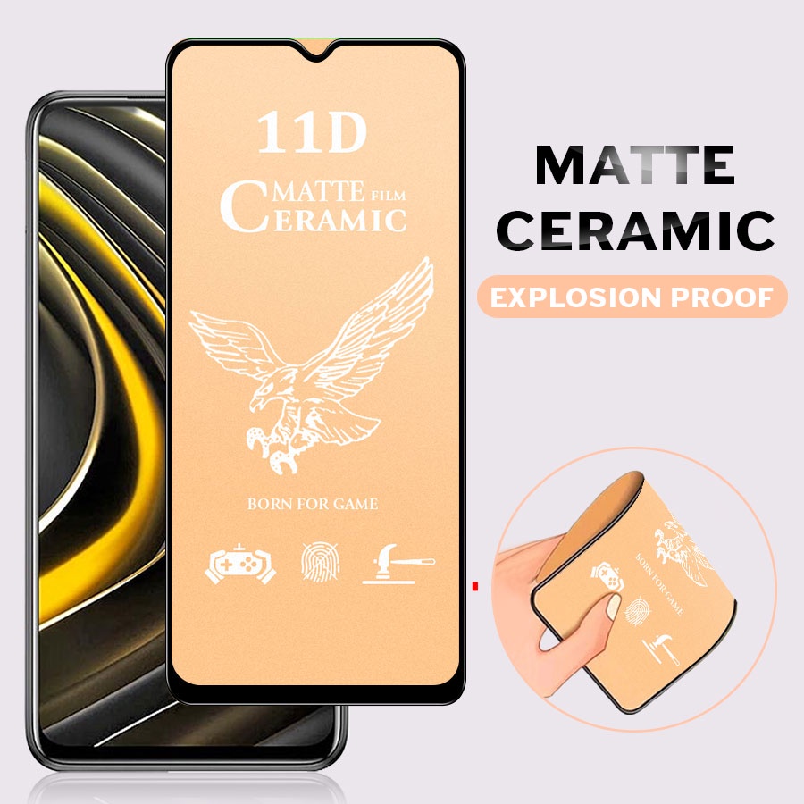 Miếng dán màn hình chống bám vân tay bảo vệ cho Xiaomi Mi 9t Pro Poco F3 X3 M3 Redmi Note 7 8 9 9s 10 10s 9a 9c