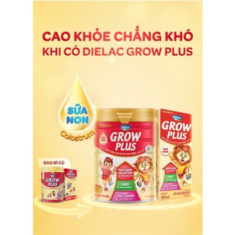 Sữa bột Dielac Grow Plus 2+ 900g