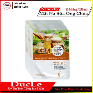 Mặt nạ natureby chiết xuất sữa ong chúa hàn quốc