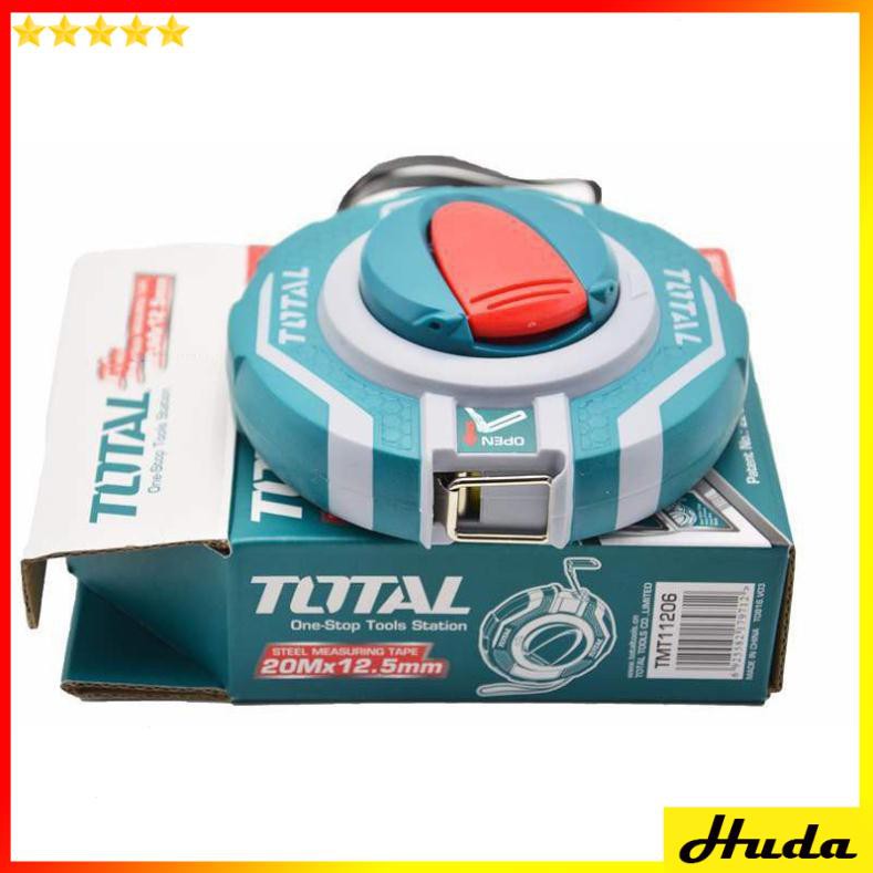 THƯỚC CUỐN THÉP 20MET TOTAL TMT11206