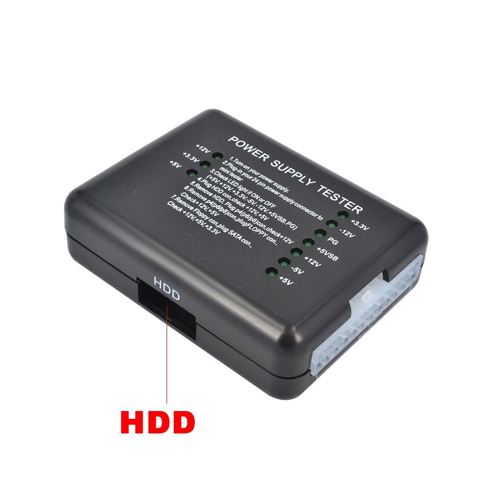 Máy kiểm tra nguồn điện máy tính bàn PSU ATX SATA HDD chuyên dụng